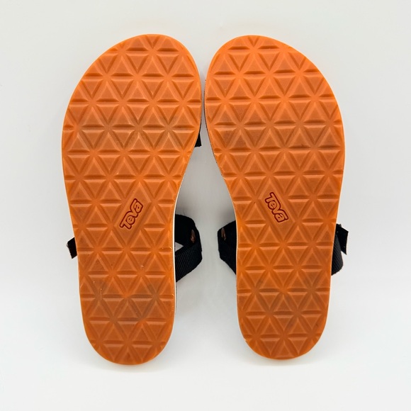 Teva Original Universal Black Basic Strap Sandals Womens Size 7 Strappy - Picture 12 of 13